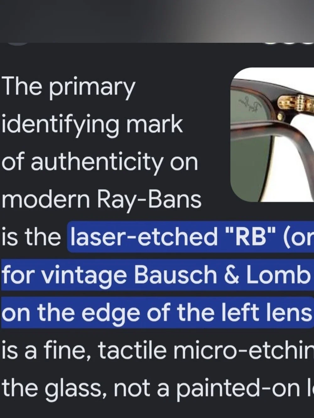 Ray-Ban Men's Daddy O's